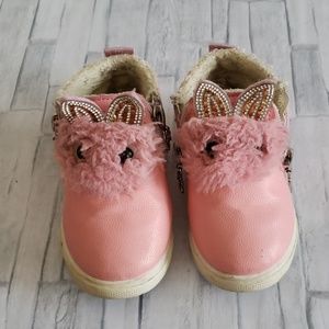 Toddler girl Winter shoes size 24 ( US 8 )